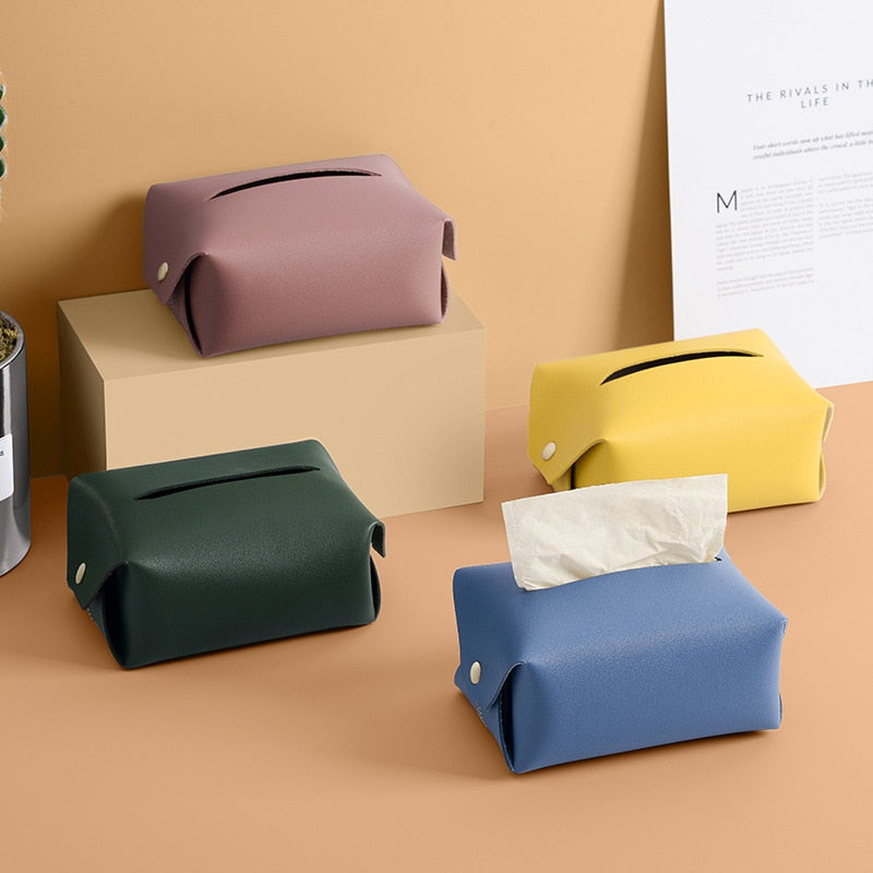 Color Sustomized Leather Tissue Box Factory - China Leather Tissue Box and Tissue  Box price